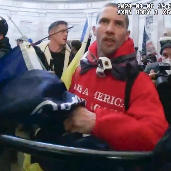 Man who injured police officer during Capitol riot is sentenced to 5 years in prison